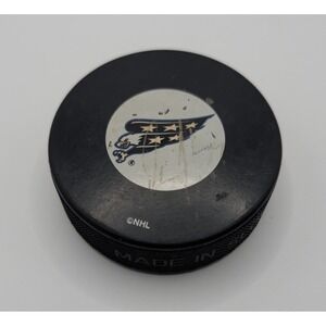 Vintage Washington Capitals NHL Screaming Eagle Hockey Puck Made in Slovakia